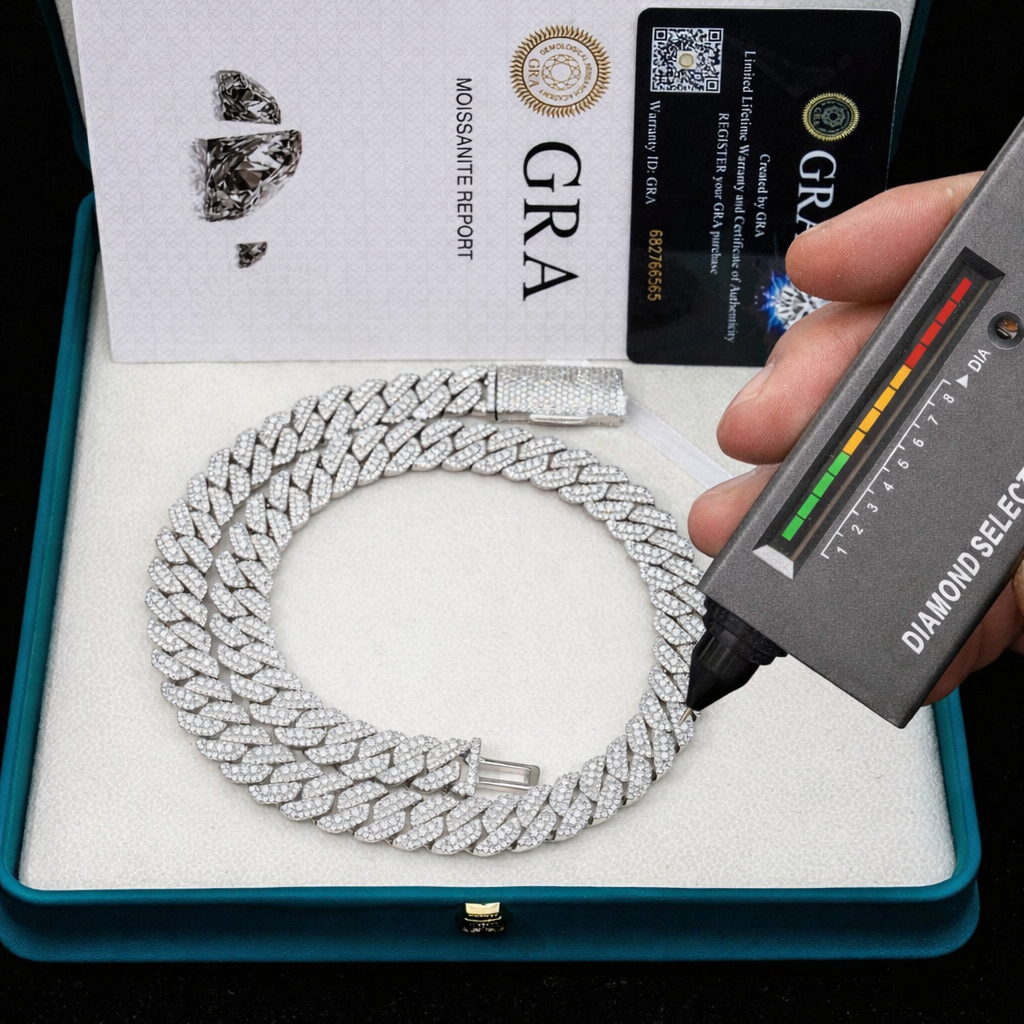 ICED CUBAN LINK LUXURY CHAIN 13MM