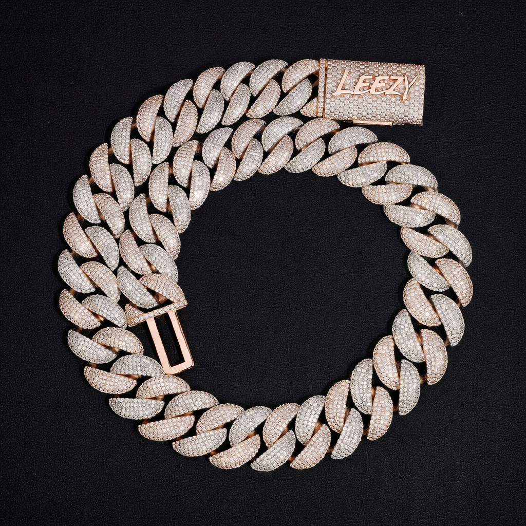 MIAMI CUBAN ROSE GOLD 20mm