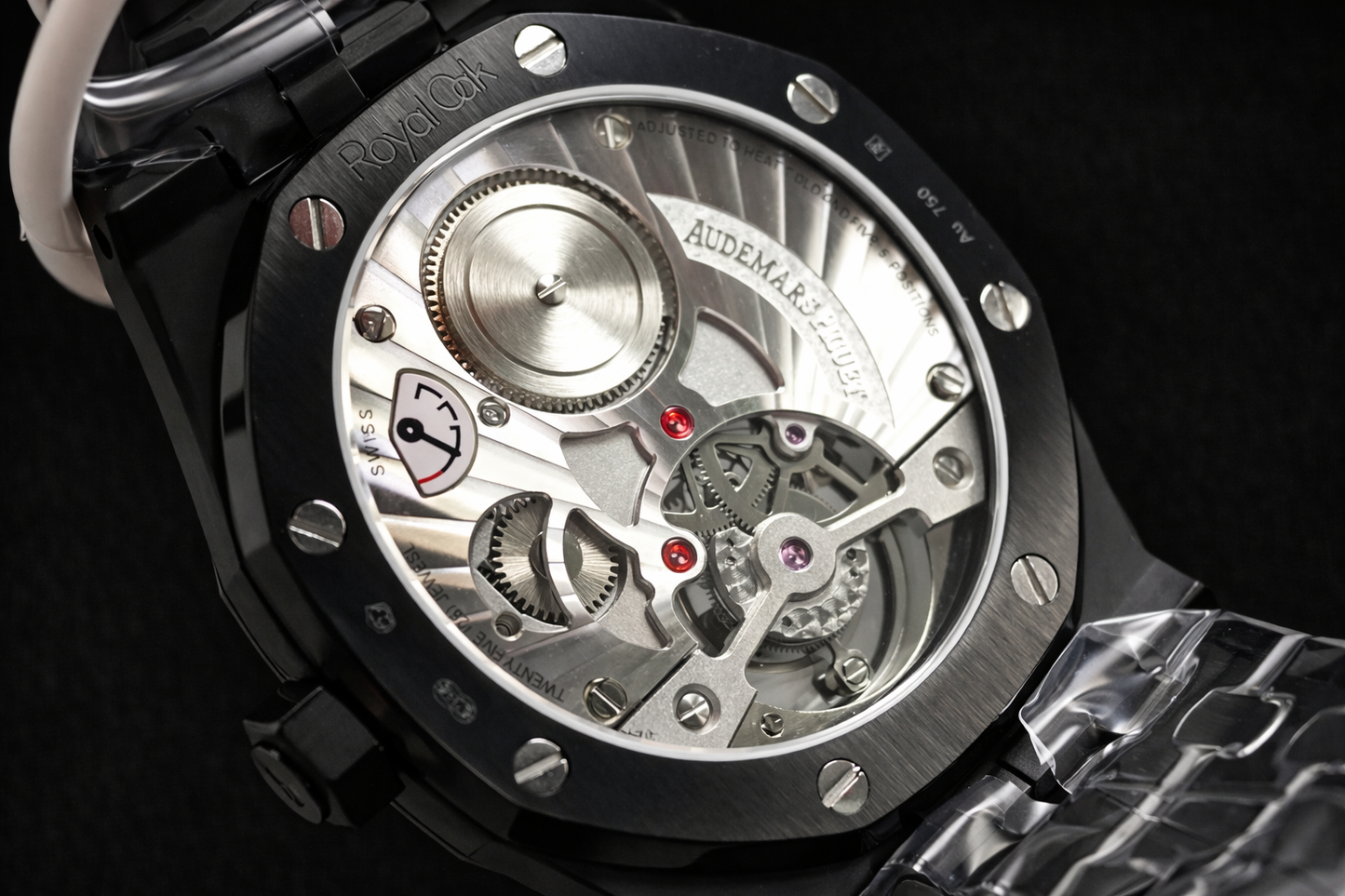 AUDEMARS PIGUET ROYAL OAK FLYING TOURBILLON BLACK STYLE