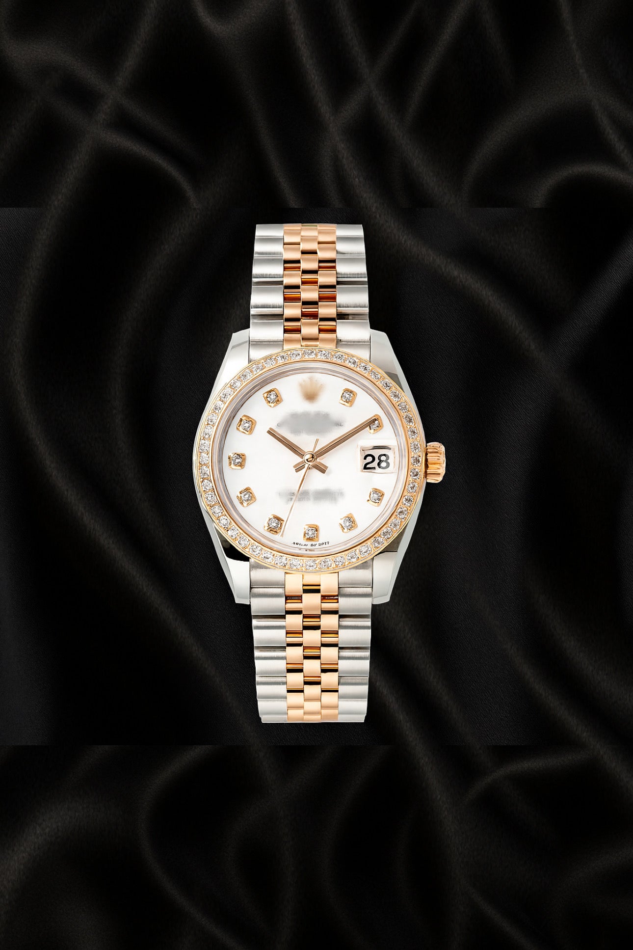 ROLEX DATEJUST STYLE 31 mm ORO Y PLATA