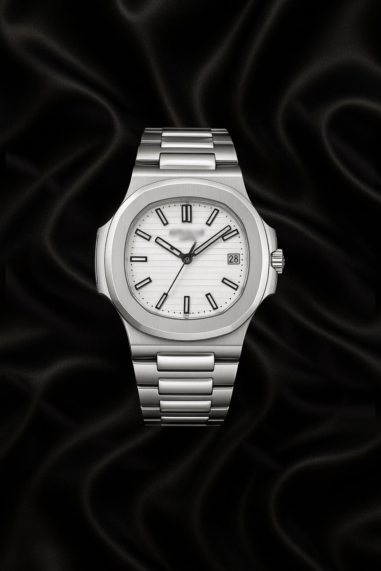 PATEK PHILIPPE ESTILO NAUTILUS ESFERA BLANCA 40 mm
