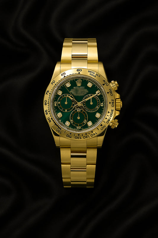 ROLEX ESTILO DAYTONA ESFERA VERDE 40 mm