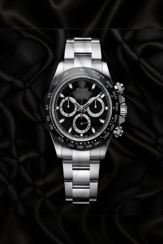ROLEX DAYTONA STYLE 40 mm ESFERA NEGRA