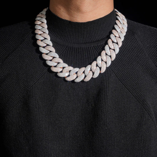 MIAMI CUBAN ROSE GOLD 20mm