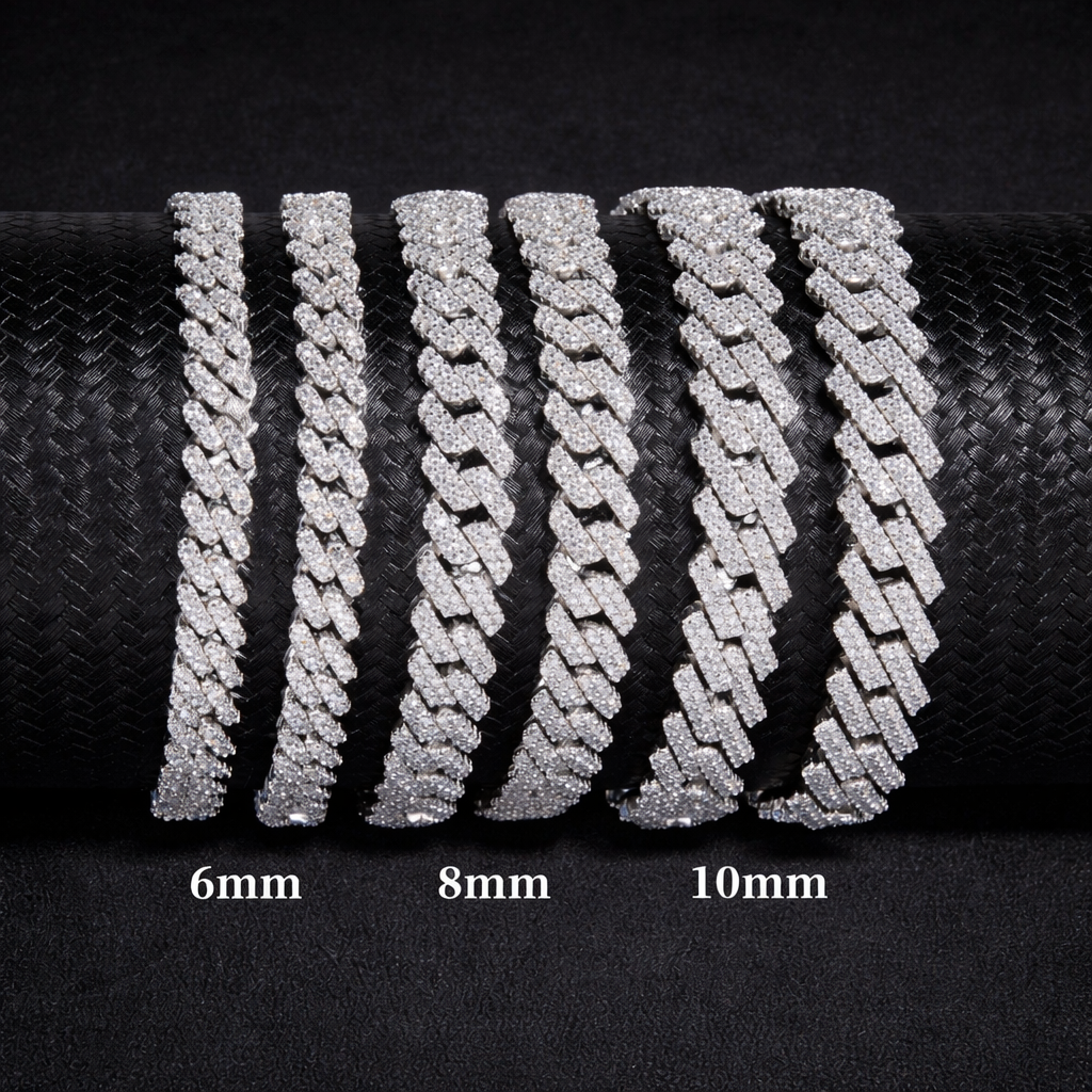 CLASSIC ICED CUBAN BRACELET