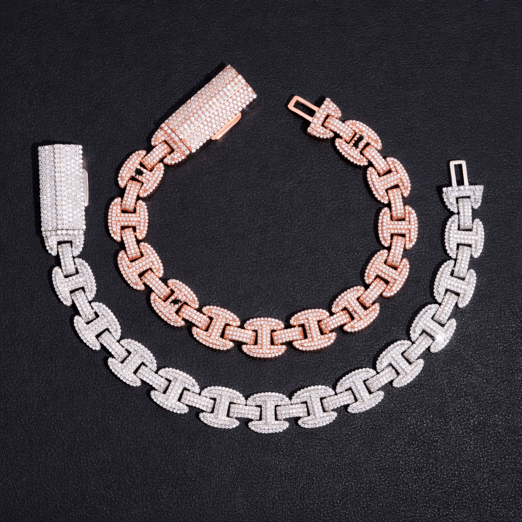 PRESTIGE ICED CHAIN BRACELET