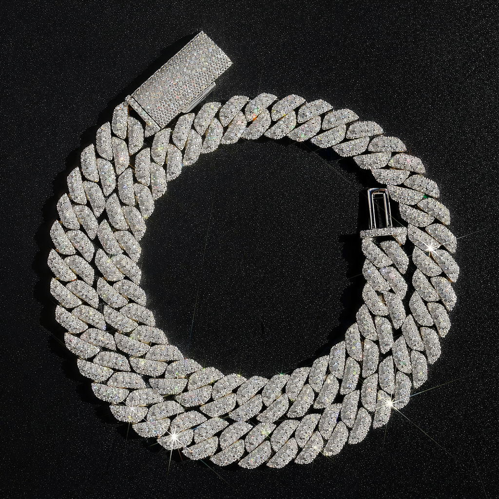 ICED CUBAN LINK LUXURY CHAIN 13MM