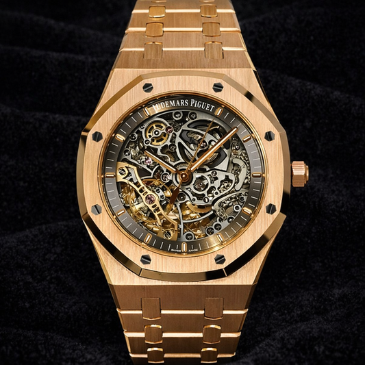 AUDERMARS PIGUET SKELETON FULL GOLD STYLE