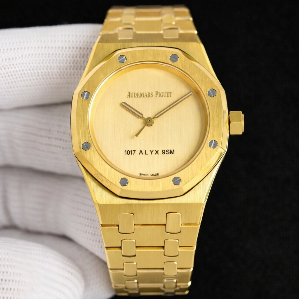 AUDEMARS PIGUET ROYAL OAK 1017 ALYX 9SM GOLD STYLE