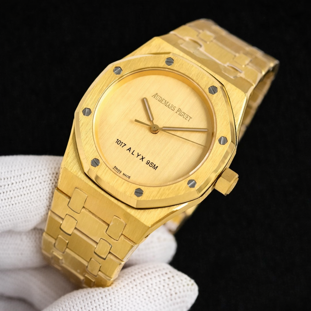 AUDEMARS PIGUET ROYAL OAK 1017 ALYX 9SM GOLD STYLE