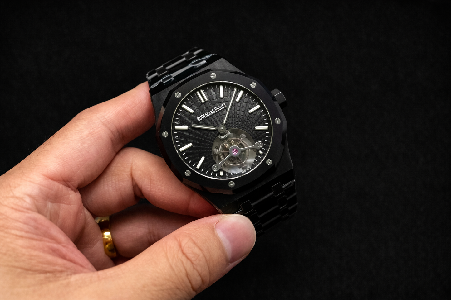 Audemars Piguet Royal Oak Tourbillon Volante Negro