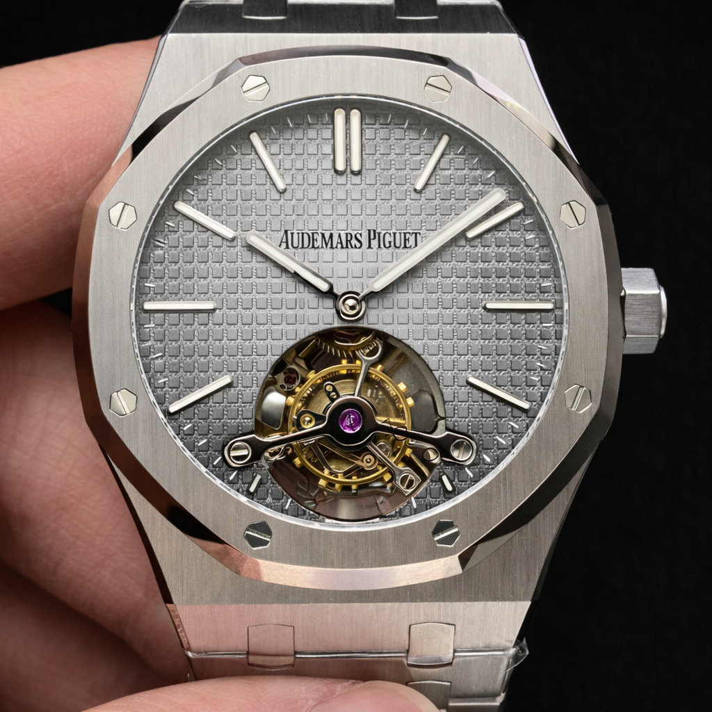 AUDEMARS PIGUET ROYAL OAK FLYING TOURBILLON GREY STYLE