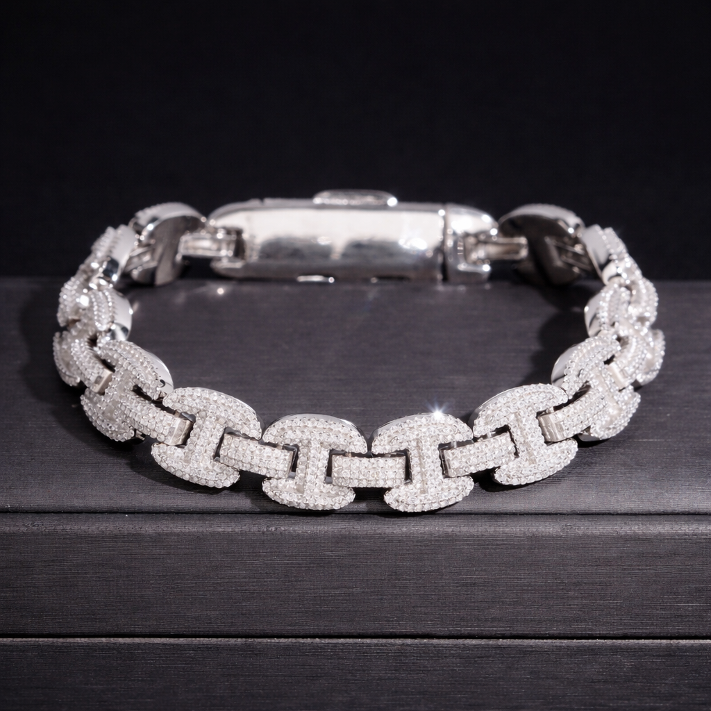 PRESTIGE ICED CHAIN BRACELET