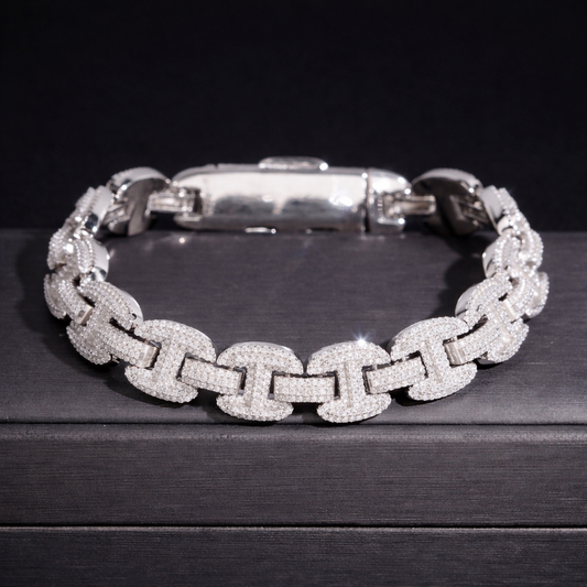 PRESTIGE ICED CHAIN BRACELET