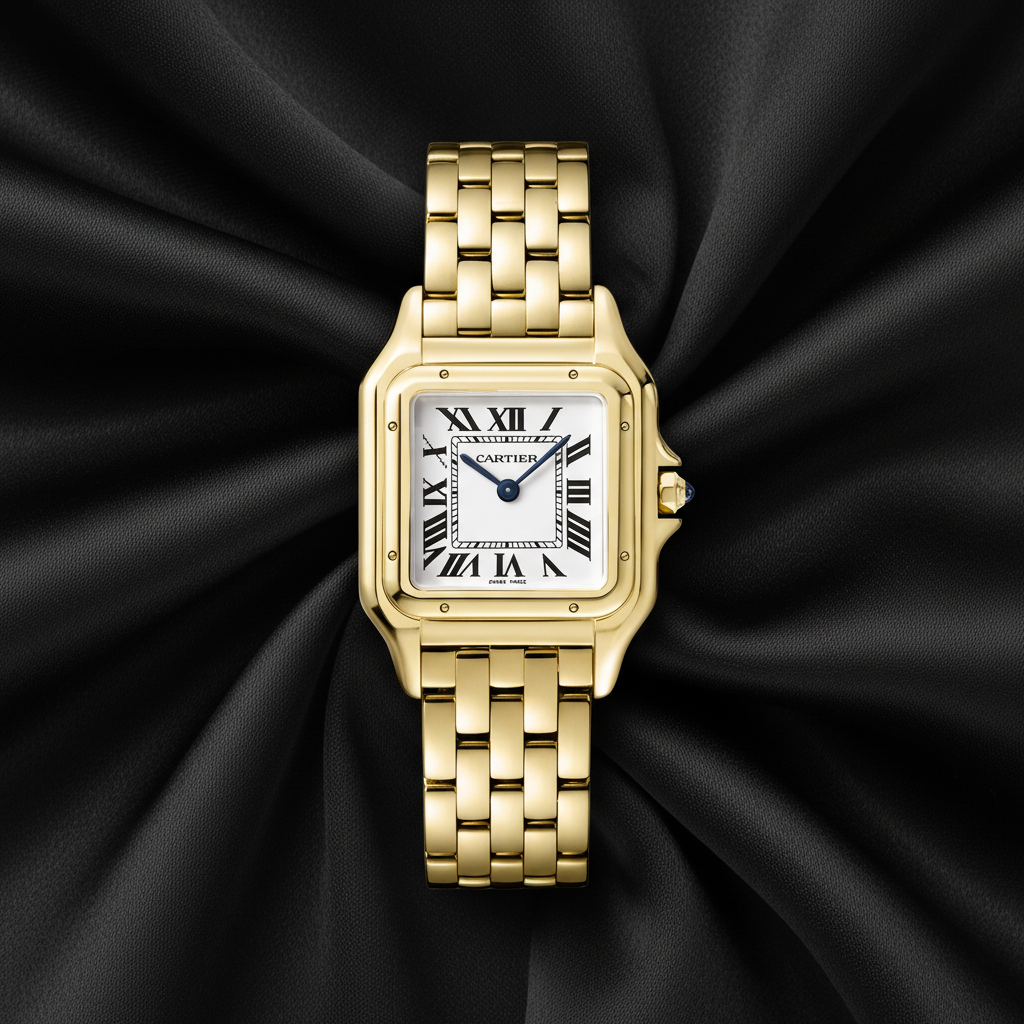 CARTIER PANTHER GOLD STYLE 30MM