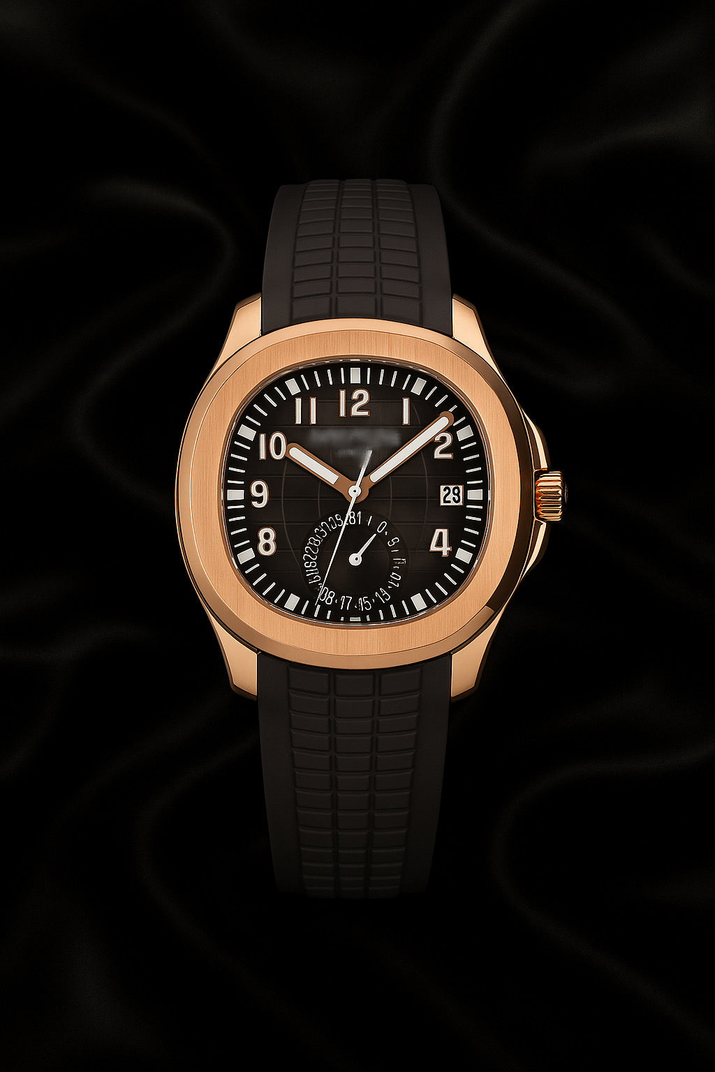 PATEK PHILIPPE AQUANAUT STYLE MARRÓN 40,8 mm