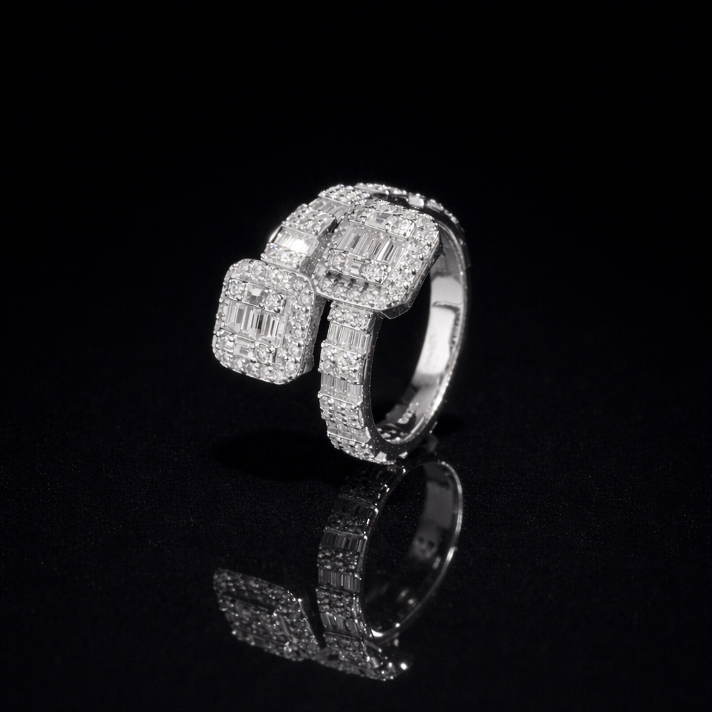 HIPHOP MOISSANITE RING