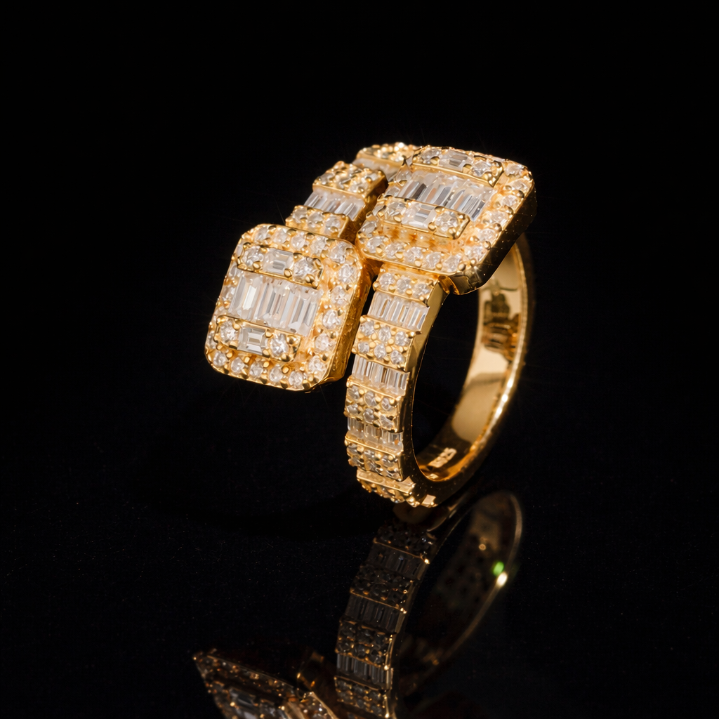 HIPHOP MOISSANITE RING