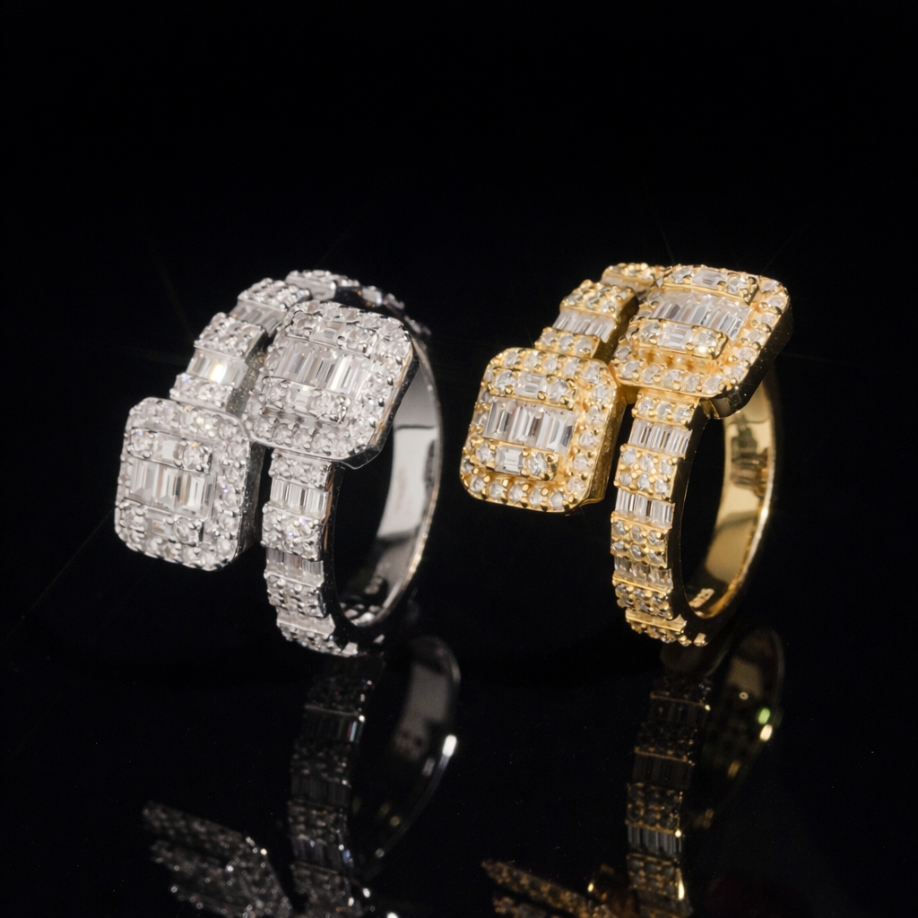 HIPHOP MOISSANITE RING